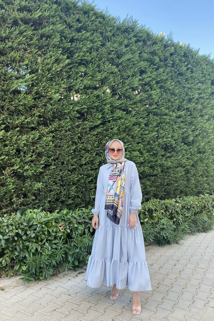 Alaçatı Elbise Gri