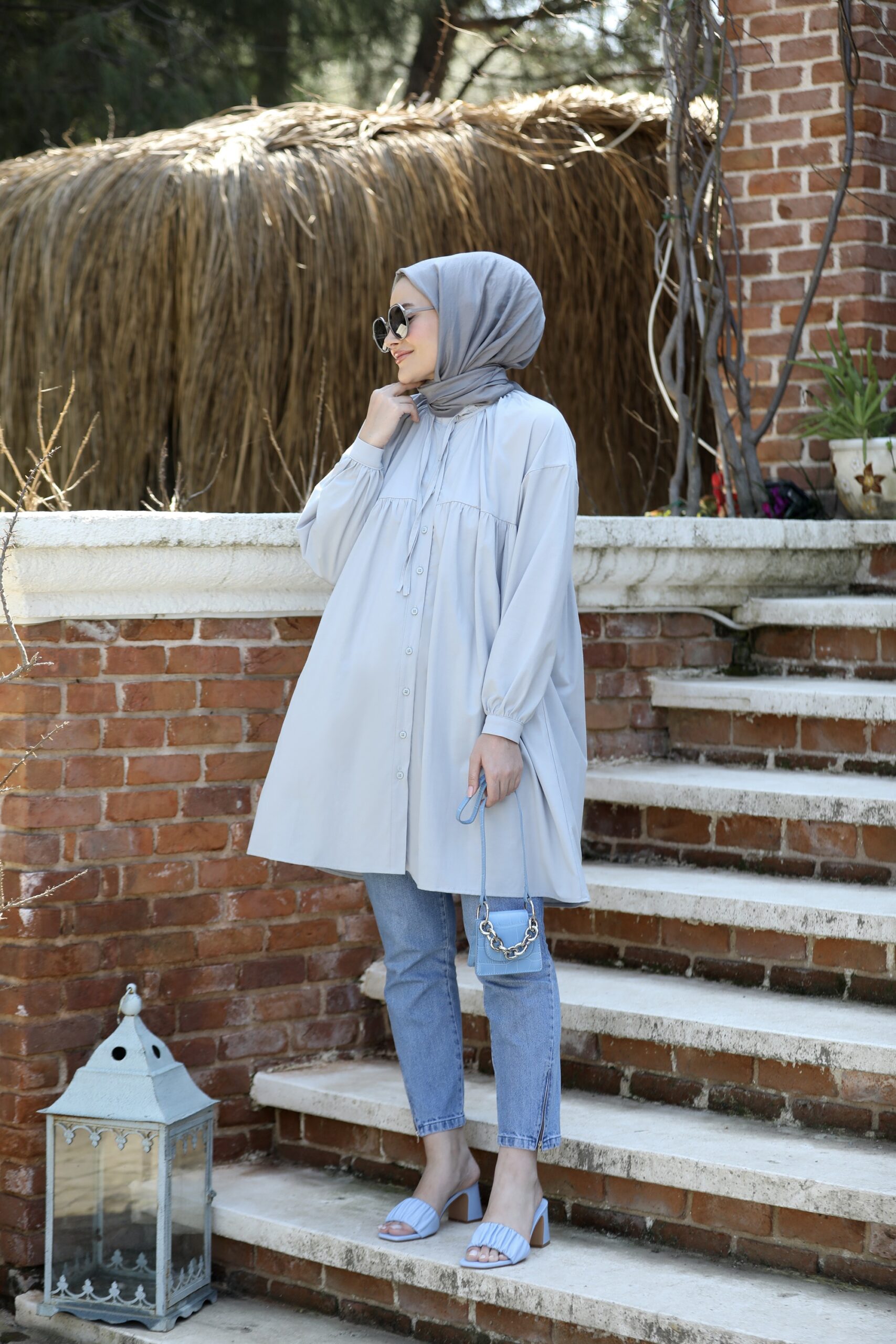 Adal Tunik Gri - Görsel 3